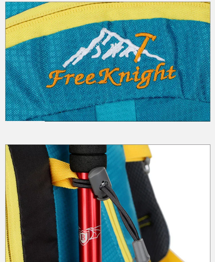Спортивная сумка FREEKNIGHT 40л, рюкзак для путешествий на открытом воздухе, водонепроницаемый рюкзак для альпинизма, кемпинга, альпинизма, походов, рюкзаки унисекс