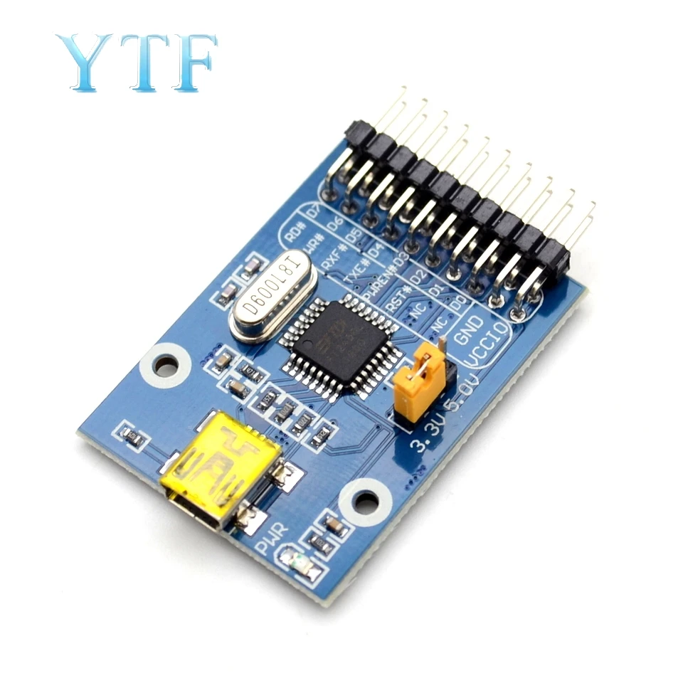 

FT245 USB Module FT245R FT245RL USB Communication Development Board Kit USB TO Parallel FIFO