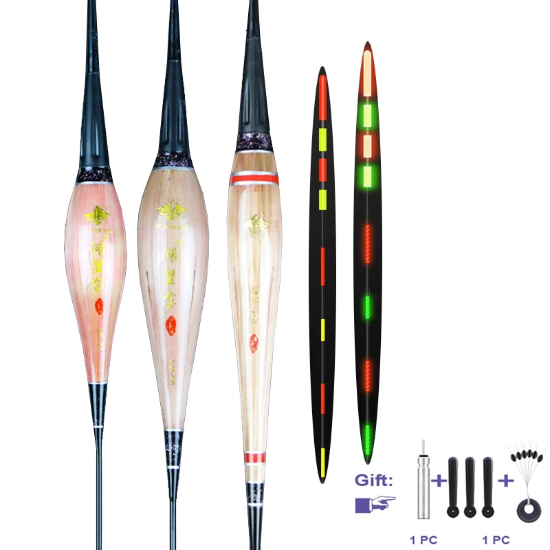 

WLPFISHING Reed Fishing Floats Electric Floaters Excellent Workmanship New Design Tail Lights Fishing Tackle Bobbers Accessory