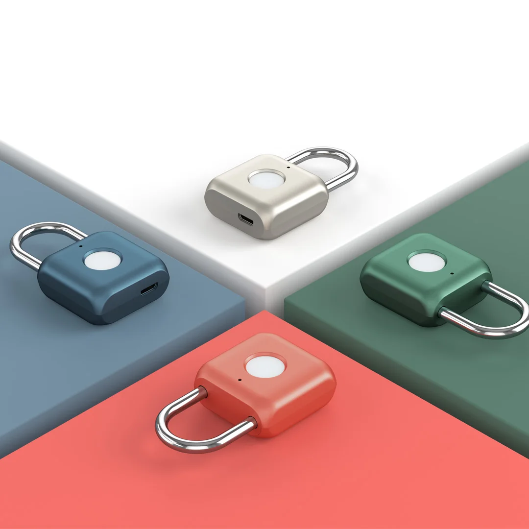 

Xiaomi Mijia Kitty Padlock Smart Fingerprint Door Lock USB Charging Keyless Anti Theft Travel Luggage Drawer Safety Lock Metal