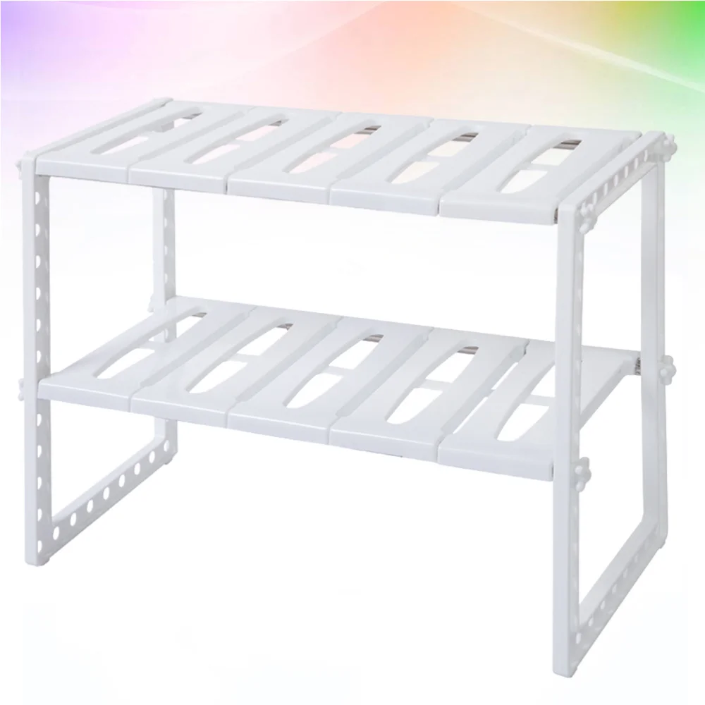 

Stainless Steel Sink Rack Multifunction Kitchen Organizer Standing Storage Shelf