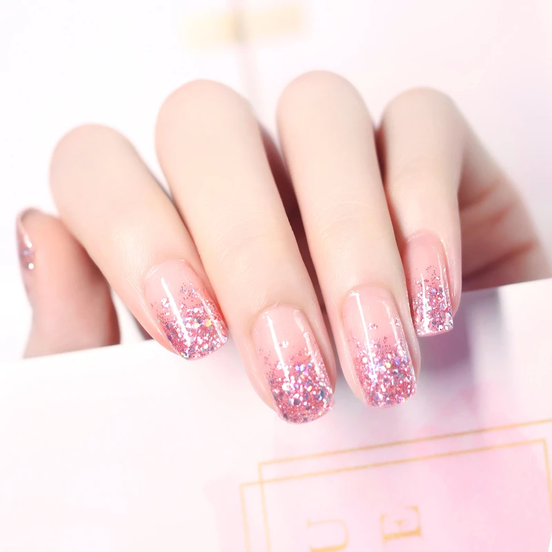 2020 новые яркие серии наклейки на ногти Полный водонепроницаемый нетоксичный