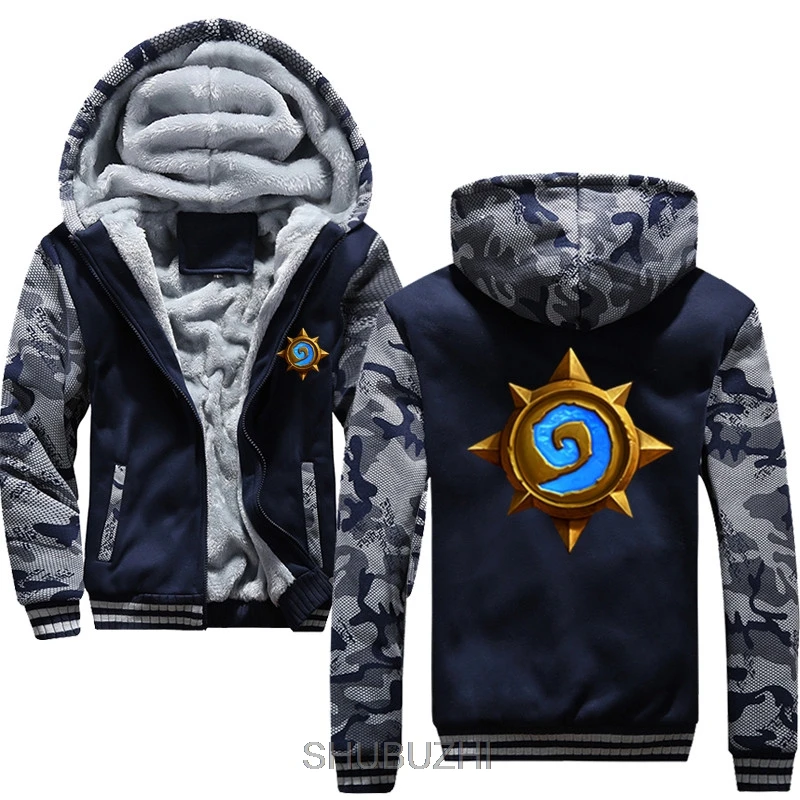 Новинка Hearthstone Hemd Homme оригинальная зимняя теплая Толстая шерстяная шерсть Harajuku