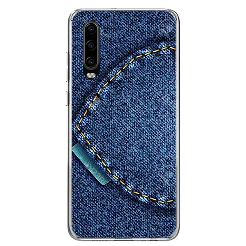 Джинсовый ковбойский чехол для телефона с принтом Huawei Y5 Y6 Y7 Y9S Honor 9 10 Lite 8A 8X 8S 9X P Smart