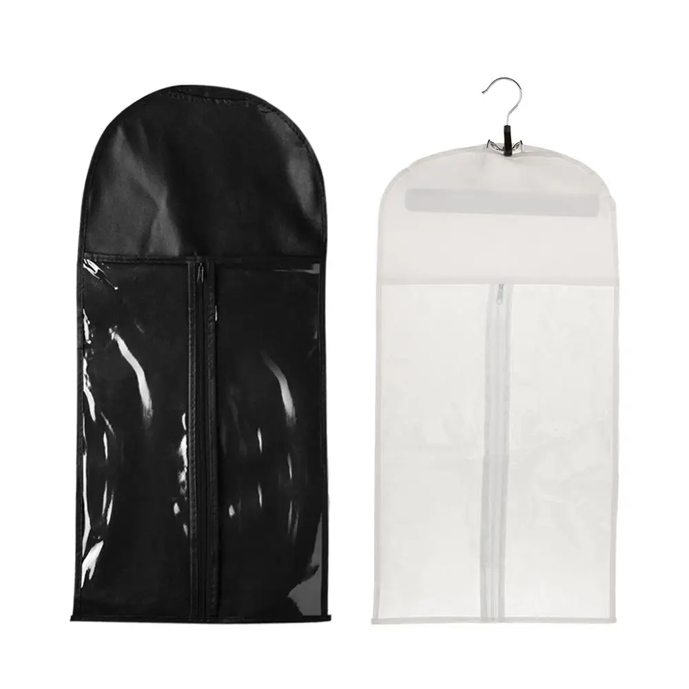 Черные волосы парики сумка для хранения Мода накладки Перевозчик чехол вешалка