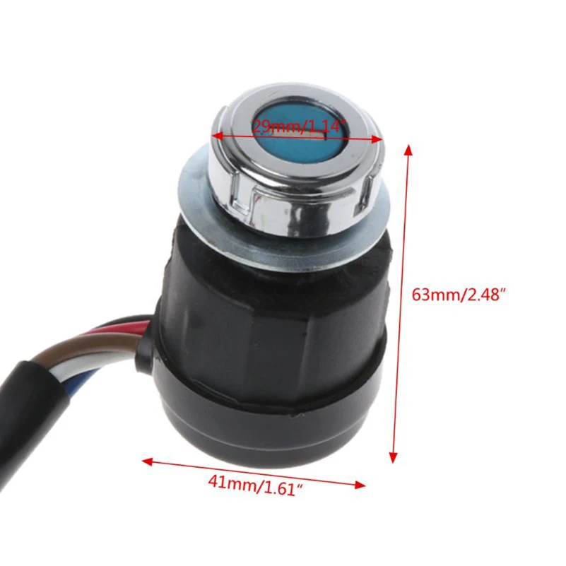 Переключатель зажигания для мотоцикла Электрический дверной замок комплект