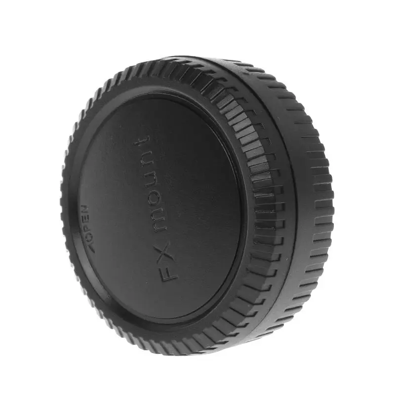 Description Picture 2 of itemRear Lens Body Cap Camera Cover Anti-dust Protection Plastic Black for Fuji Fujifilm FX X Mount