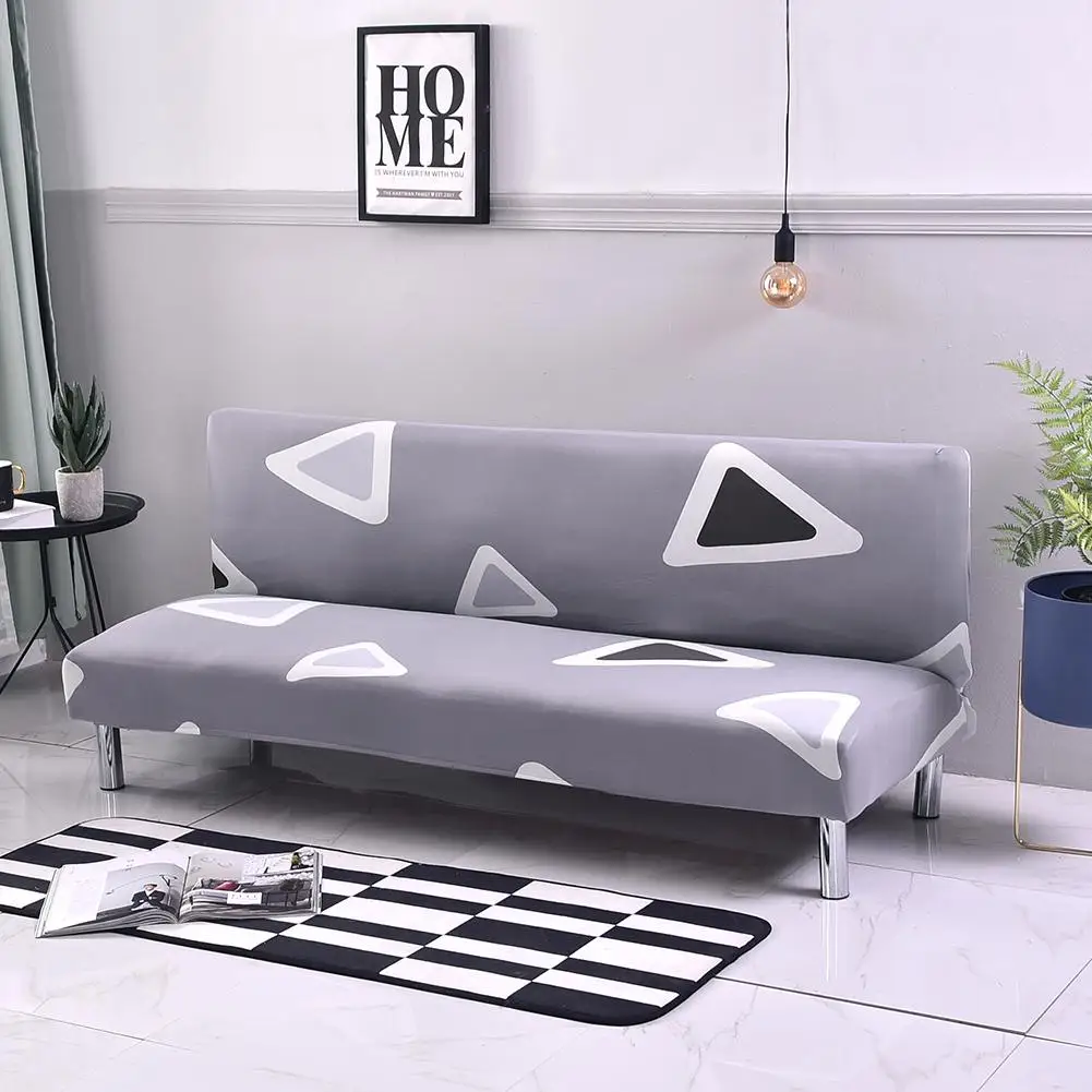 

Stretch Sofa Cover Without Armrest Folding Sofa Bed Cover All-Inclusive Couch Cover Big Elastic Slipcover Sofa Protector Cover