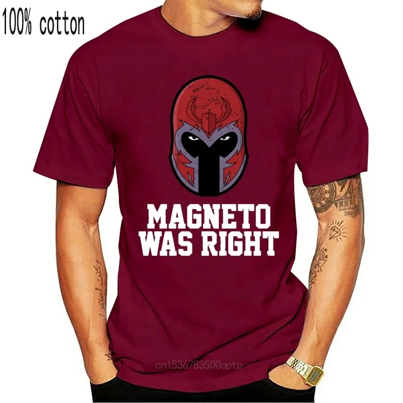 

MAGNETO WAS RIGHT MUTANT COMIC SLOGAN X-MEN X MEN ERIK ADULTS T-SHIRT 3D T Shirt Men Plus Size Cotton Tops Tee Plus Size