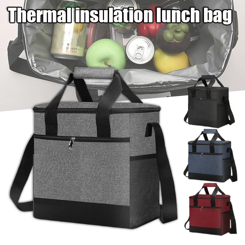 

Newly Portable Waterproof Large Capacity Multifunctional Insulated Lunch Bag for Home Camping Picnic