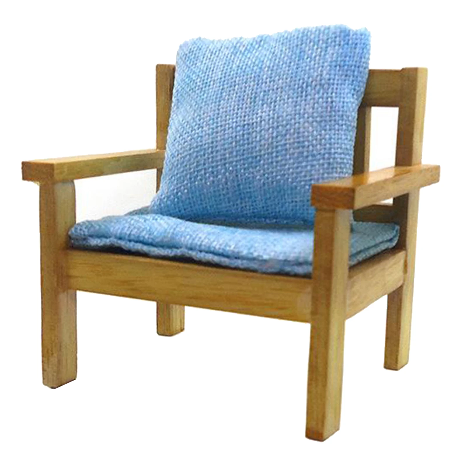 

Dollshouse Miniature Sofa with Soft Cushion 1:12 Puppenhaus Furniture Decor