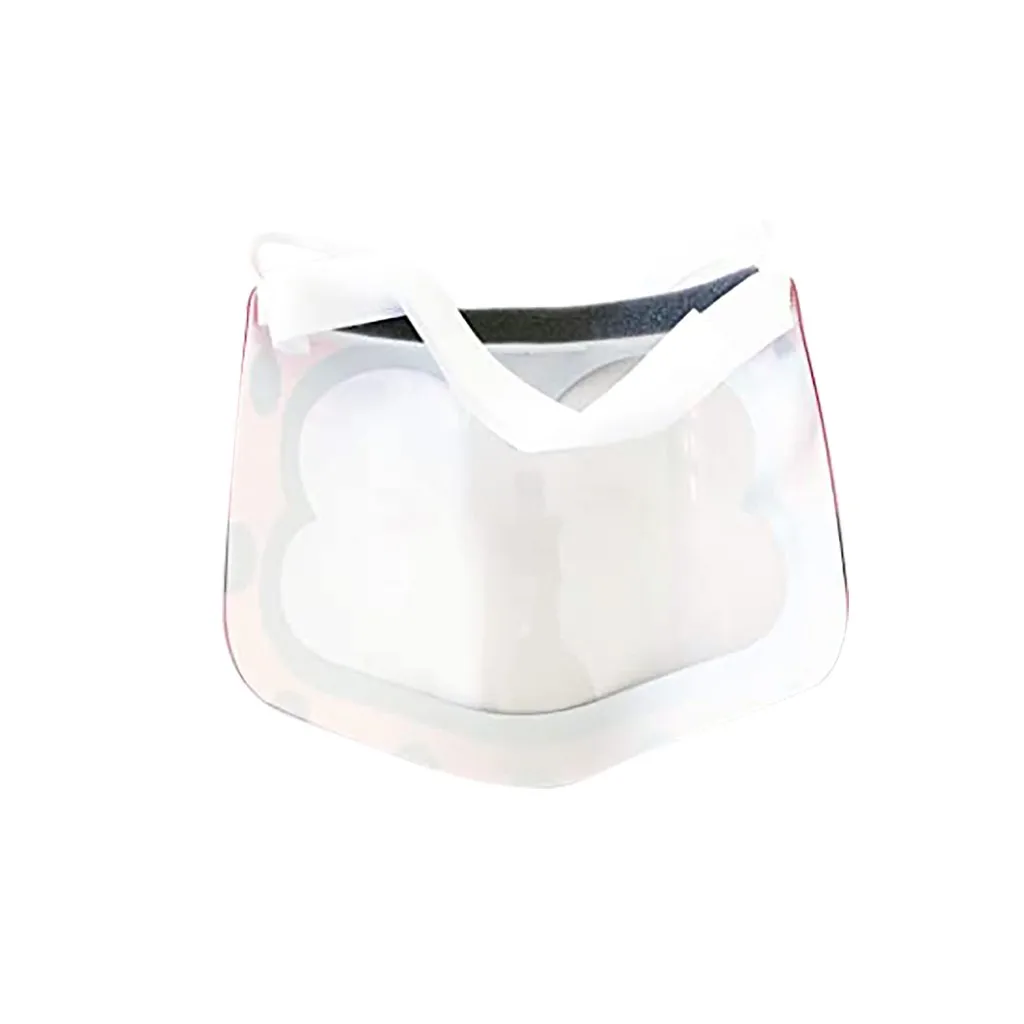 

1PC Child Protective Face Shield An-tiFog An-tisplash An-tiDroplet Full Face Cover Mask Kid Reusable Cute Safe Clear Face Shield