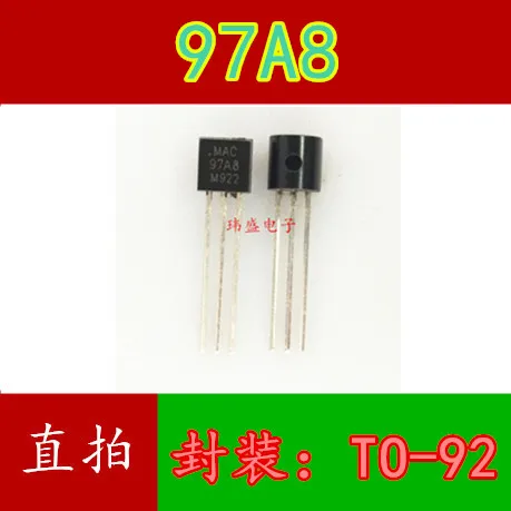 

50 шт./лот MAC97A8 0.6A 600V TO-92