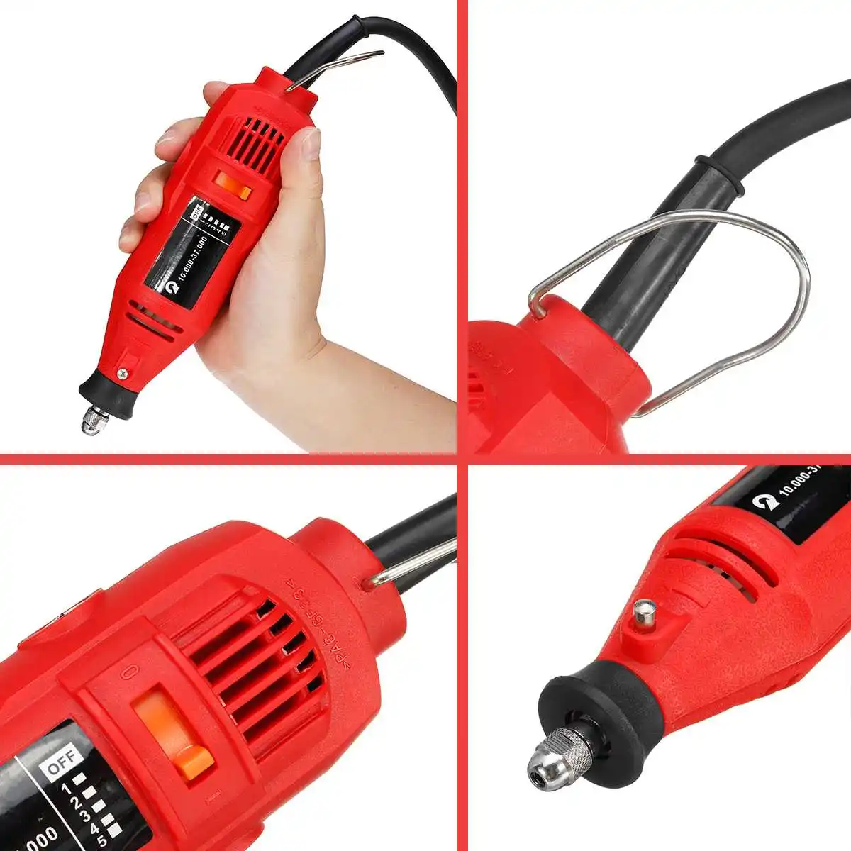 

130W Engraver Electric New Engraving Drill Mini Drill DIY Drill Pen Grinder Electric Rotary Tool Mini-mill Grinding Tool