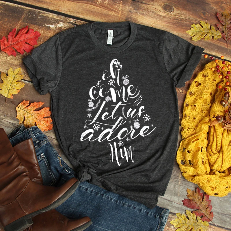 

Cute christmas tree t shirt plus size women tops fashion 90s harajuku tees gothic 2018 winter woman clothes streetwear clothing