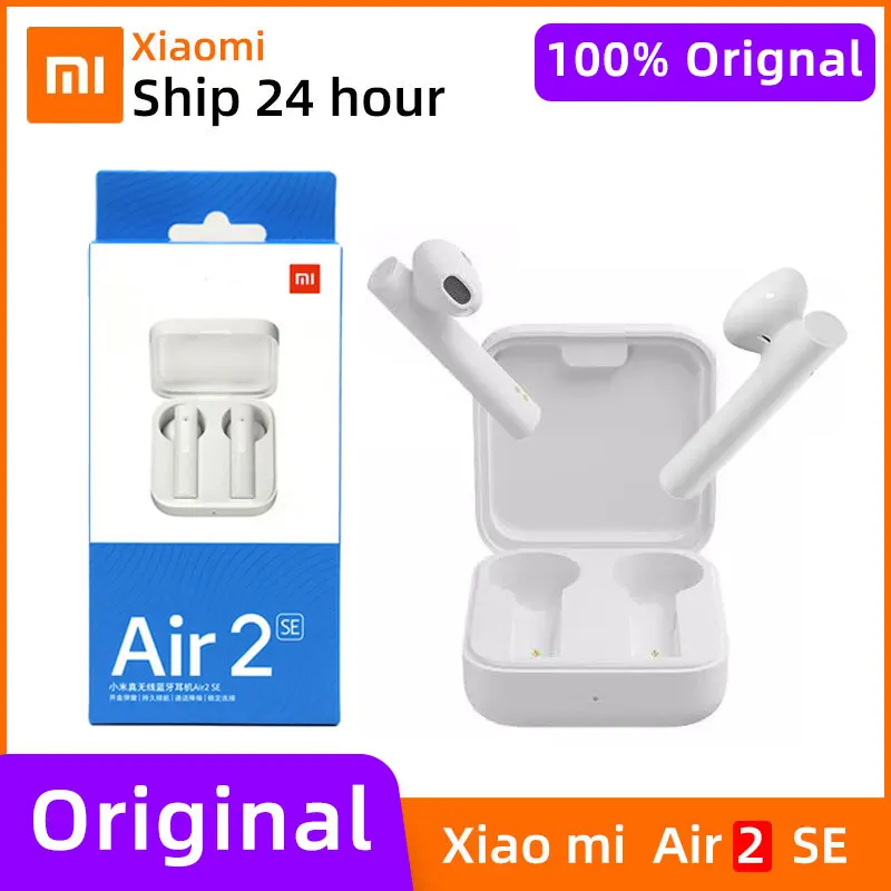 NOVO xiaomi air 2 se оригинальная TWS Спортивная Беспроводная bluetooth гарнитура с сенсорным