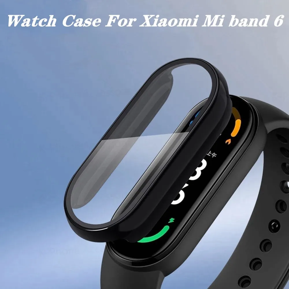 Чехол для часов Xiaomi Mi band 6 7 4 3 универсальный корпус из поликарбоната защитный