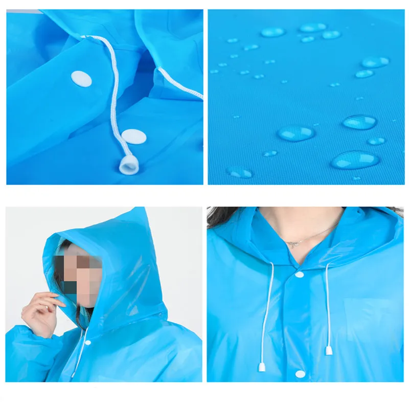 Многоразовый плащ модный для женщин мужчин детей экстренный водонепроницаемый