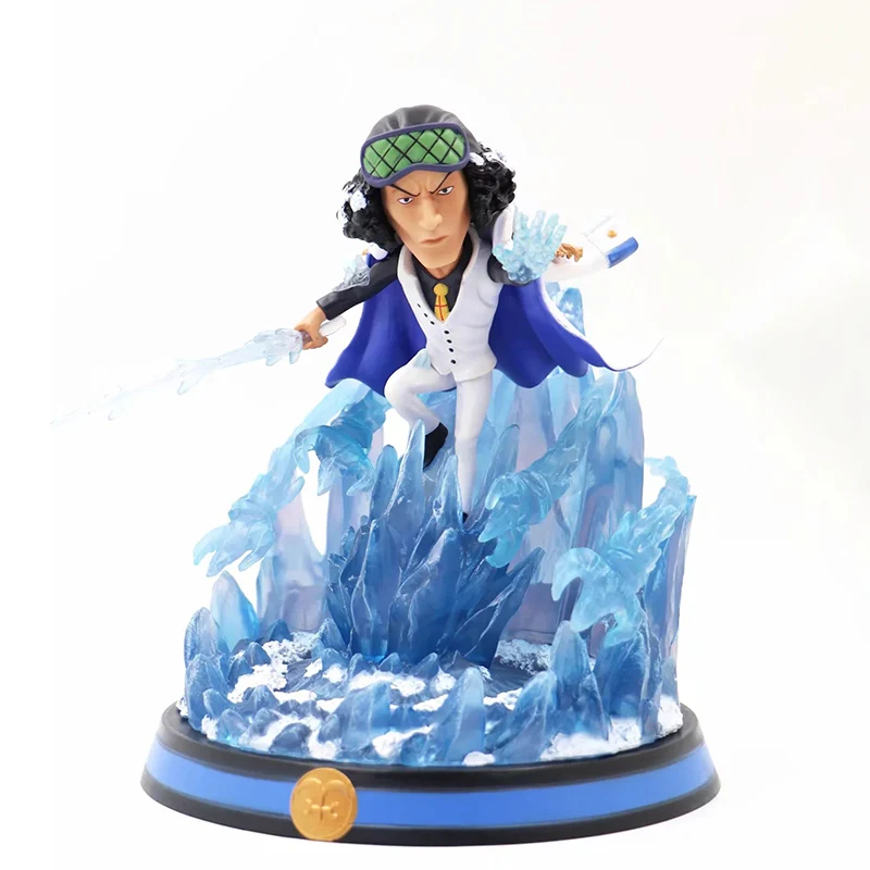 20 см аниме One Piece экшн-фигурка Kuzan Боевая версия. GK статуя ПВХ Aokiji Коллекционная