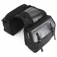bike trunk bag bicycle panniers with adjustable hooks large pockets
