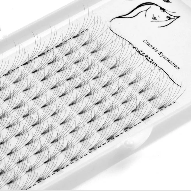 Накладные ресницы C/D объемные норковые для наращивания накладные макияжа