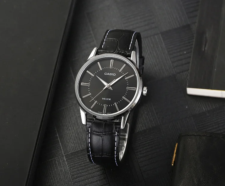 Casio Часы Бизнес простые мужские часы MTP-1303L-1A