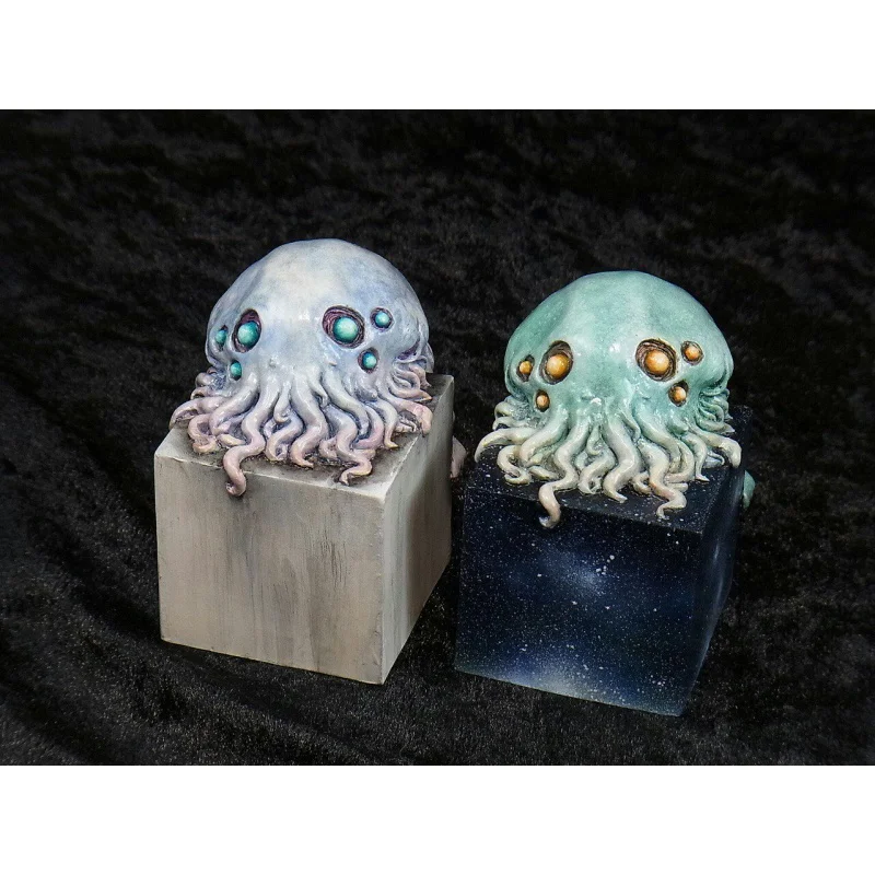 

Unpainted Figure Garage Kit GK 2017WfSummer Ksulu Juvenile Octopus Resin Model White Mold D9