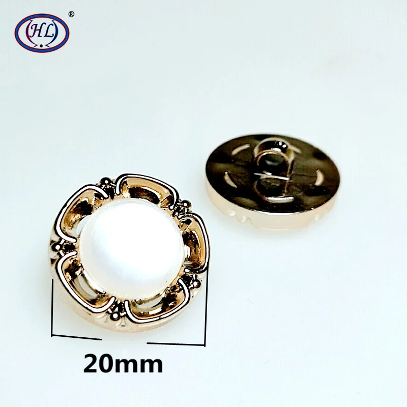 HL 20 мм пуговки покрытием украшенных для конических фрез пальто пуговицах Одежда