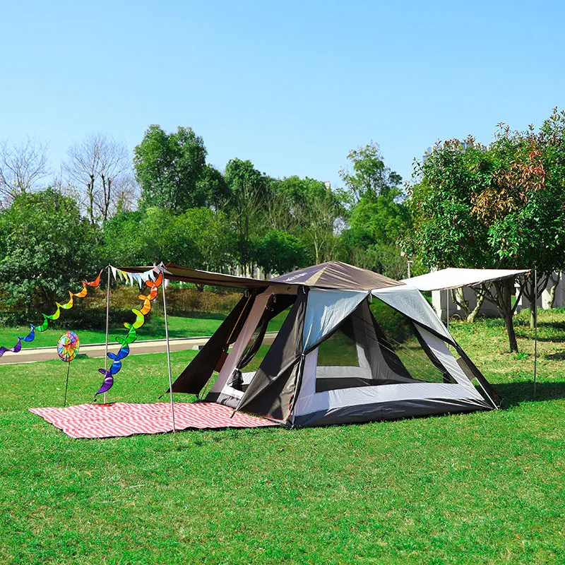 

Палатки с автоматической рамкой для отдыха на природе, кемпинга, на 7 человек, водонепроницаемая палатка, надувная палатка для походов, пляж...
