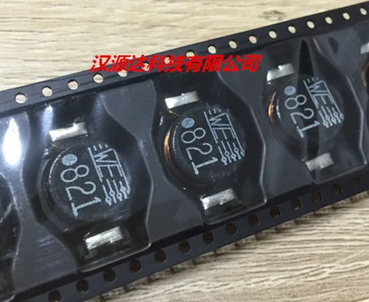 74457282 WE821 WE-PD4 820UH 1.1A 2 МГц 22X15X7MM SMD Силовые индукторы