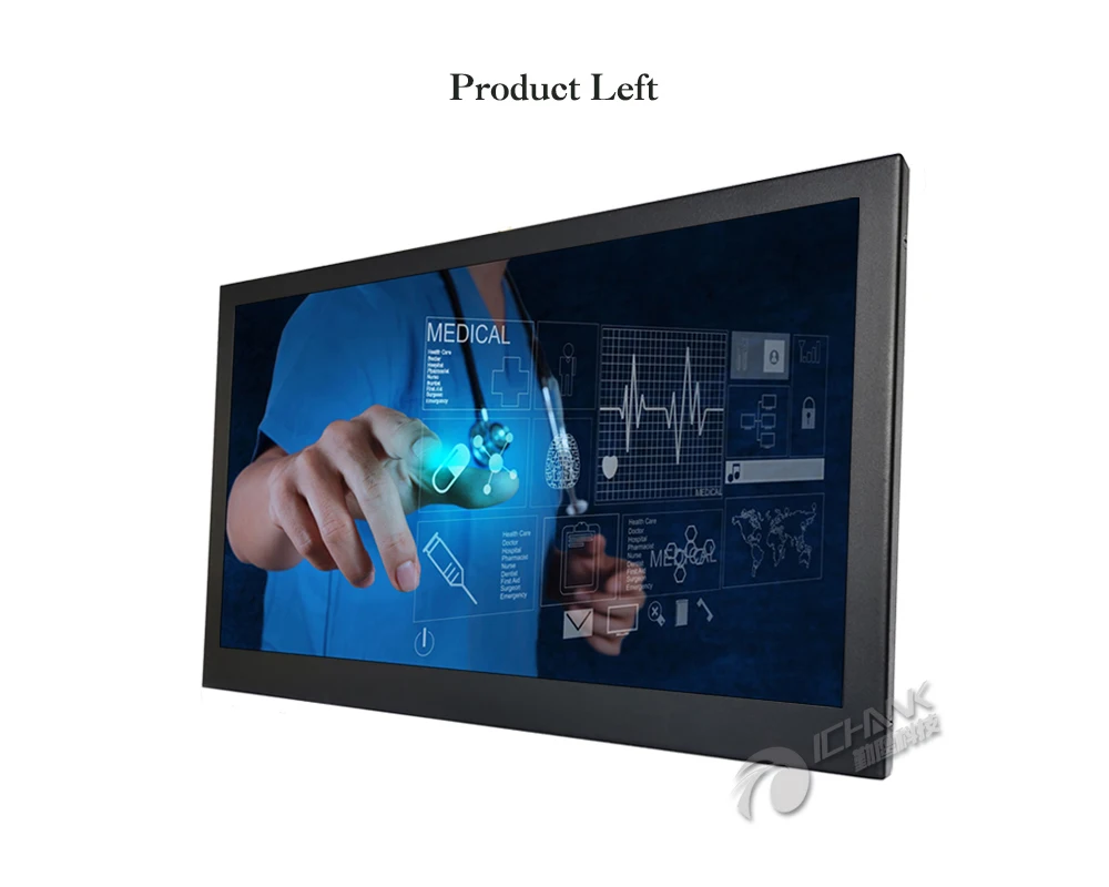 ZK140TC-25D/1" дюймовый 1920x1080p HDMI Встроенный динамик Встроенный открытая рамка привод Бесплатный емкостный сенсорный монитор ЖК-экран