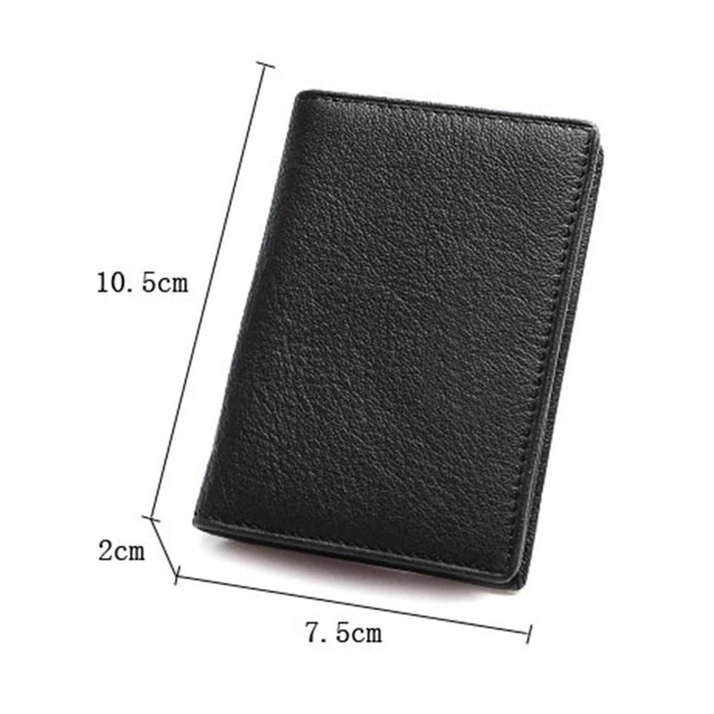 

Card Holder Men's Business Pocket Slim ID Credit Card Money Holder Wallet Faux leather Man Card Case Wallets