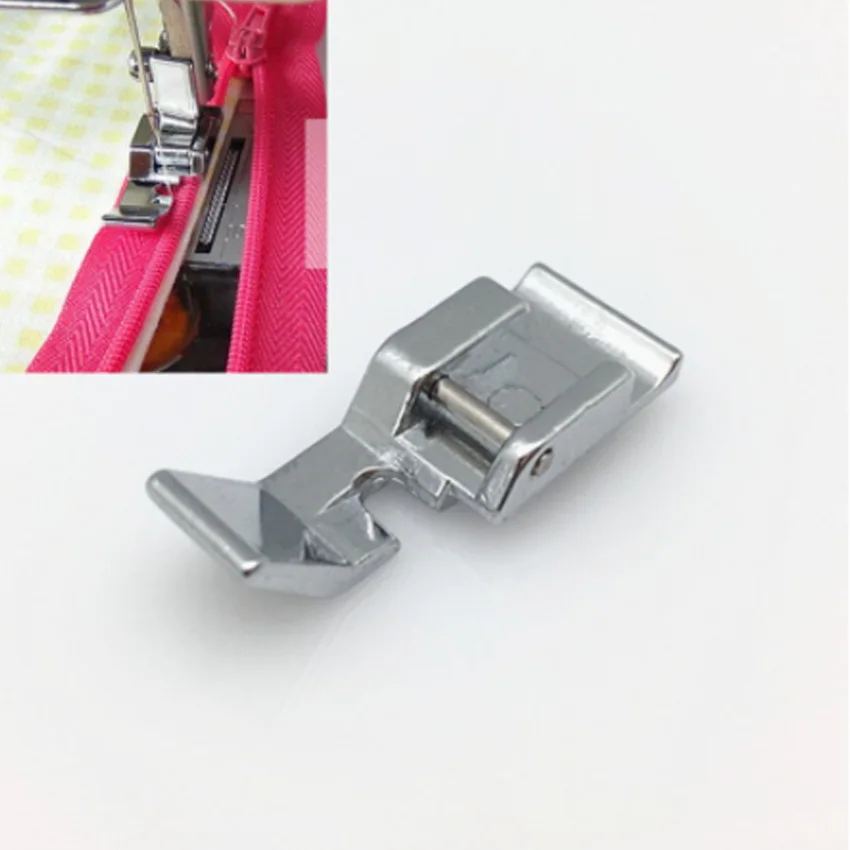 Детали для бытовой швейной машины прижимная лапка на молнии (узкая правая) #611406002/