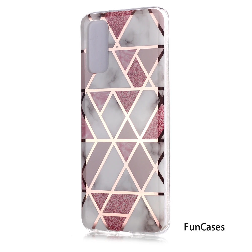 Чехол для мобильных телефонов Samsung S7 Edge чехол цвета розового золота Galaxy S20 S10E S8 Plus