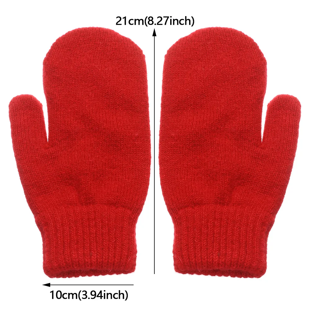 

Newest Hot Winter Women Girls Fashion Faux Rabbit Hair Gloves Thicken Warm Knitted Soft Stretch Cycling Gloves Half/All Finger