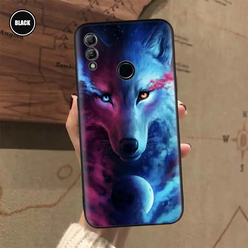 Леопардовый Тигр Орел Лев волк Кот крутой чехол для телефона Huawei Honor 10 9 Lite 8A 8X 8S 7A 7X