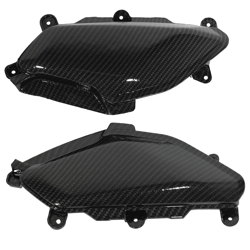 Задняя боковая крышка мотоцикла из углеродного волокна ABS декоративный Чехол для