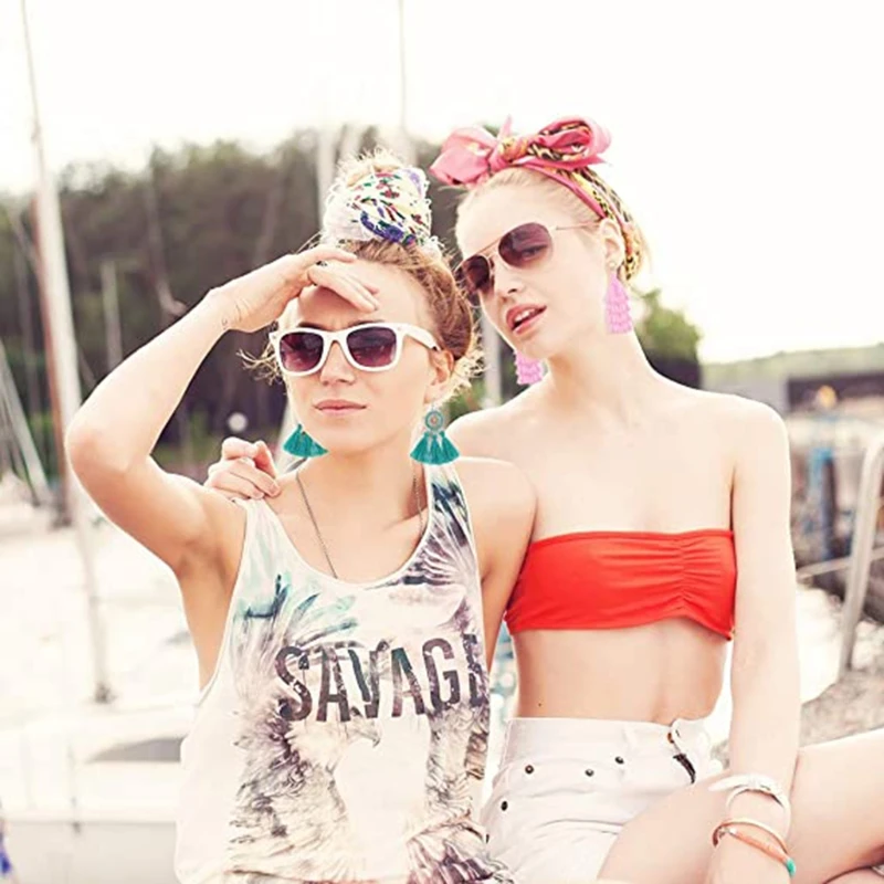 

Earrings Set Accessories Long Tassel Earrings Multilayer Bohemian Earrings Flashing Diamond Stud Earrings for Women