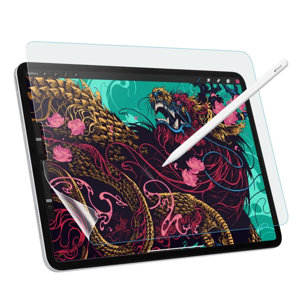 Nice Like Paper Screen Protector for iPad Pro 11" 2018 &2020,Write,Draw and Sketch with Apple Pencil Like on Paper,Anti PET Film