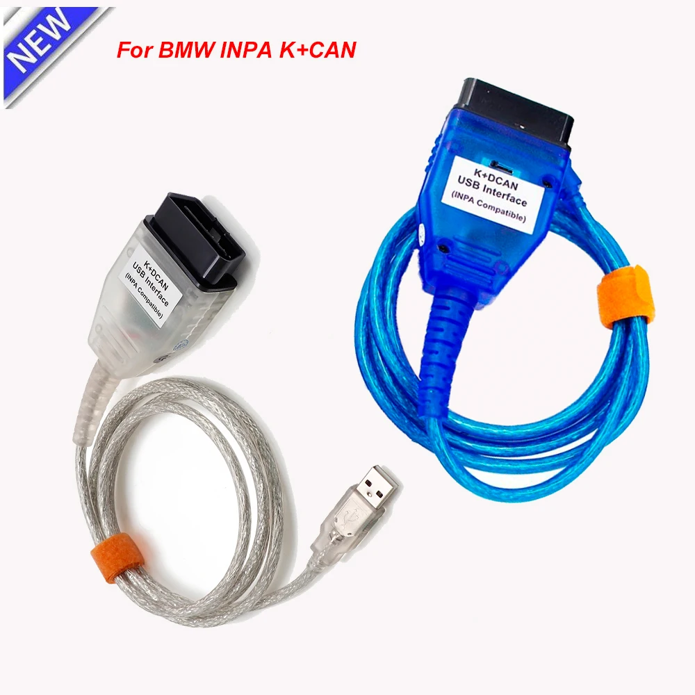 Для BMW INPA K + CAN FTDI FT232RL чип OBD2 соединительный кабель 16PIN OBD адаптер для E60 E61 E83 E87 E90 E91