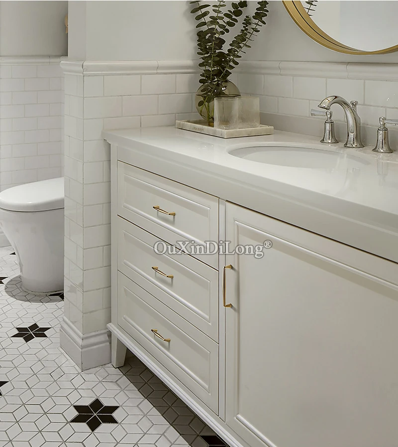 

Top Luxury 10PCS European Solid Cabinet Door Handles Gold Cupboard Wardrobe Closet Drawer Kitchen TV Cabinet Pulls Handles&Knobs