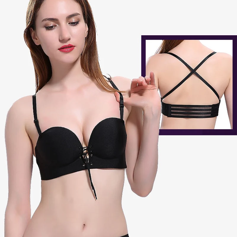 Хит не скользящий бюстгальтер без бретелек нижнее белье подтягивающий грудь