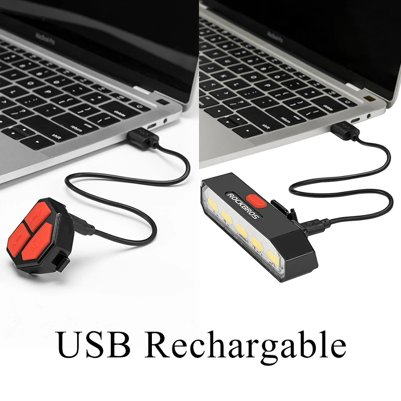 ROCKBROS езда на велосипеде хвост светильник COB светодиодный Мощный USB