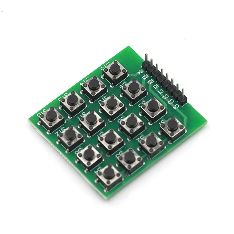 8pin 4x4 4*4 Матрица 16 кнопок клавиатуры макетный модуль микроконтроллер для arduino Diy