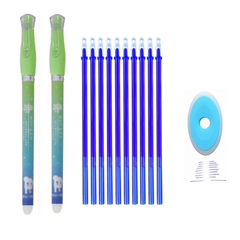 

0.5 mm erasable gel refill with washable handle magic erasable pen for school fountain pen writing tools Kawaii gift stationery