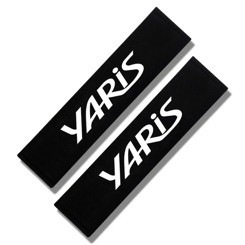 Накладки на автомобильные ремни безопасности 2 шт. накидки плечи для Toyota yaris 2013 -2016