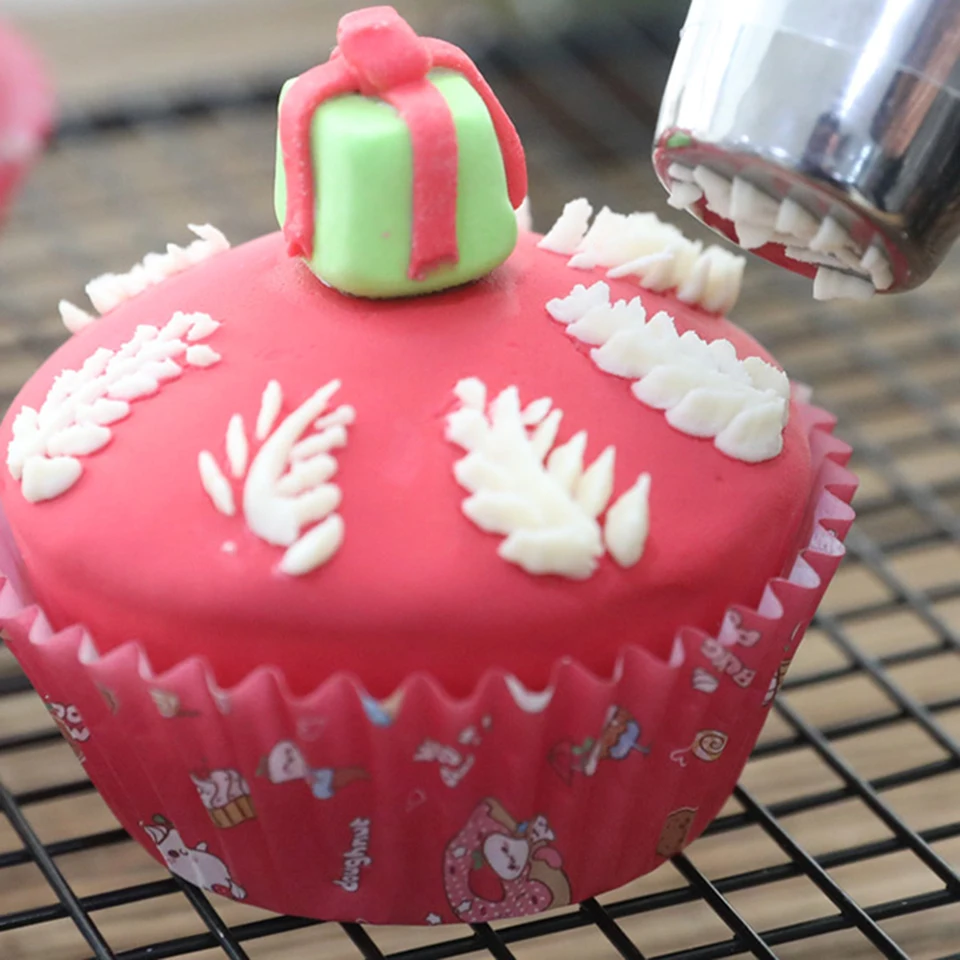 Набор наконечников для украшения торта Transhome 15 шт./компл. кондитерские насадки