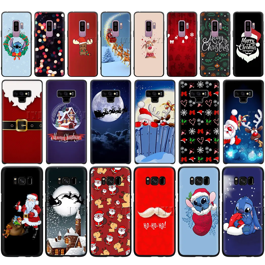 С принтом &quotЛило и Стич: Старк Рождество мягкий чехол для телефона samsung 10 плюс A10S