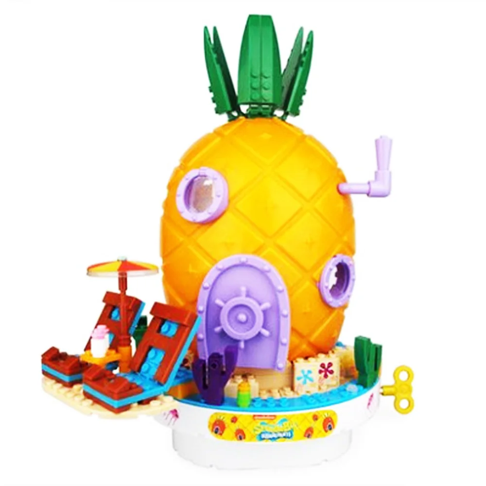 Музыкальная губка детский дом в форме ананаса Lepining Friends строительные блоки