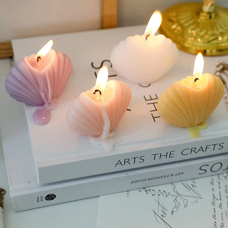 

Shell Aromatherapy Candle Fresh Handmade Gifts Smokeless Scented Candle Home Decoration